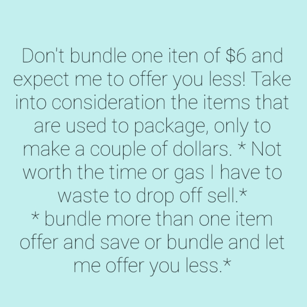 DESCRIPTIONS INCLUDES ALL ITEMS IN MY CLOSET. PLEASE READ BEFORE PURCHASING